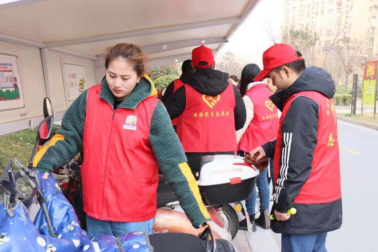 江蘇省濱?？h城管局加大城市保潔力度助“創(chuàng)文”